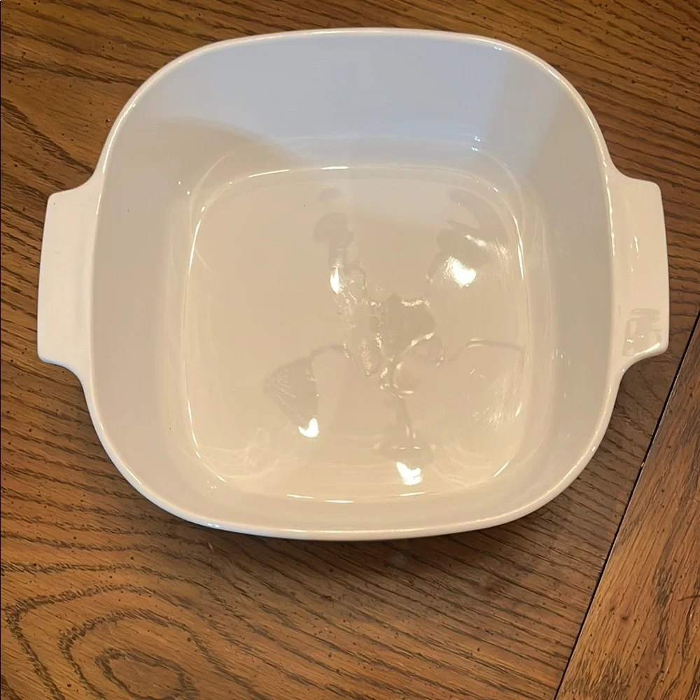 Corningware Spice of‎ Life White Casserole Dish with Lid